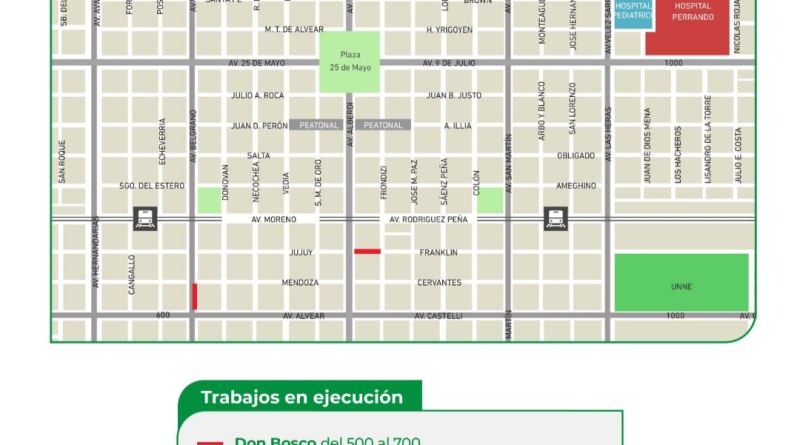 PLAN DE BACHEO 2025: DÓNDE SE TRABAJARÁ ÉSTA SEMANA.