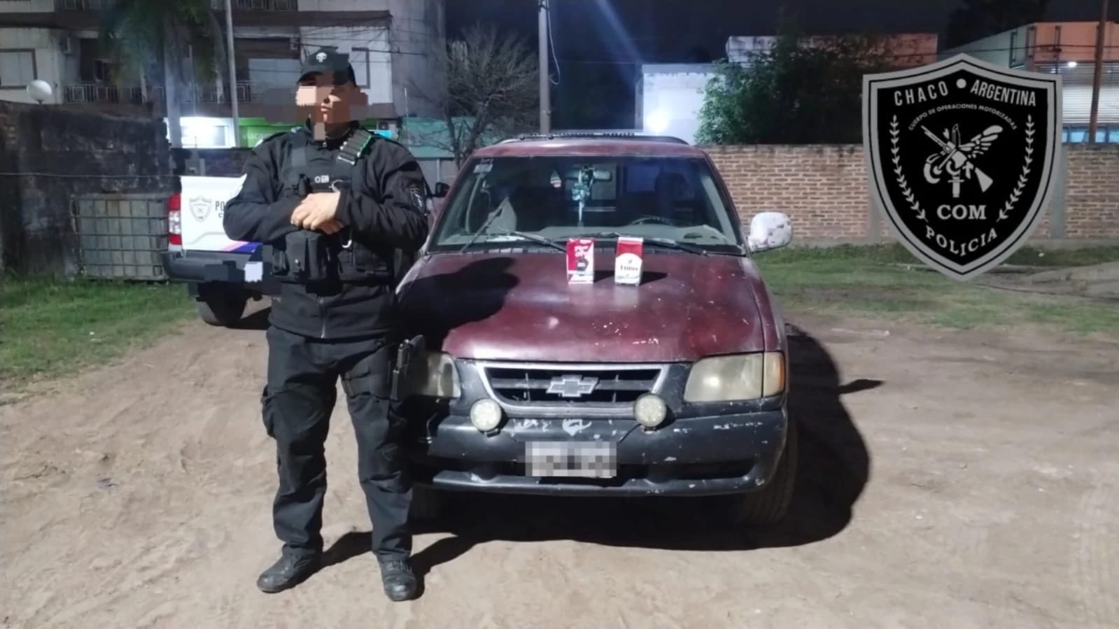 TRES JOVENES FUERON DEMORADOS TRAS REALIZAR MANIOBRAS PELIGROSAS EN UNA CAMIONETA.