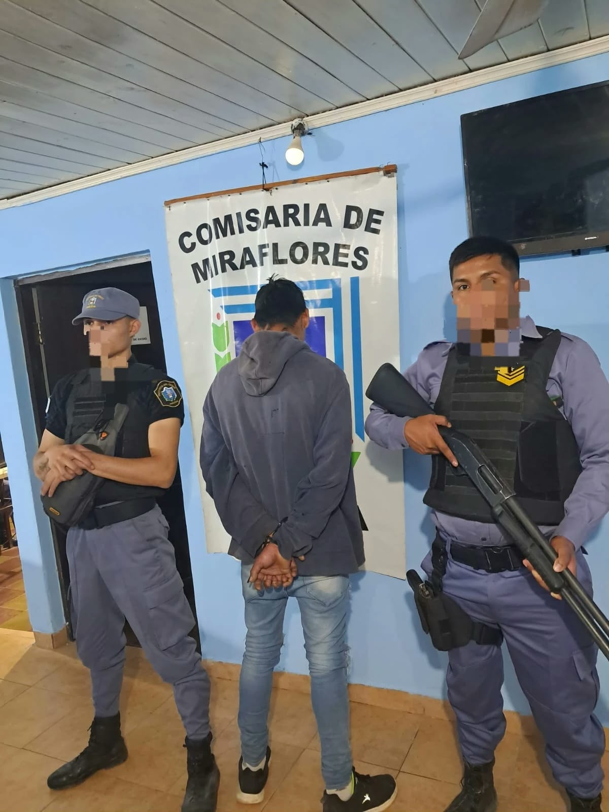 LO IDENTIFICARON DURANTE UN CONTROL Y TENÍA UN PEDIDO DE DETENCIÓN VIGENTE.