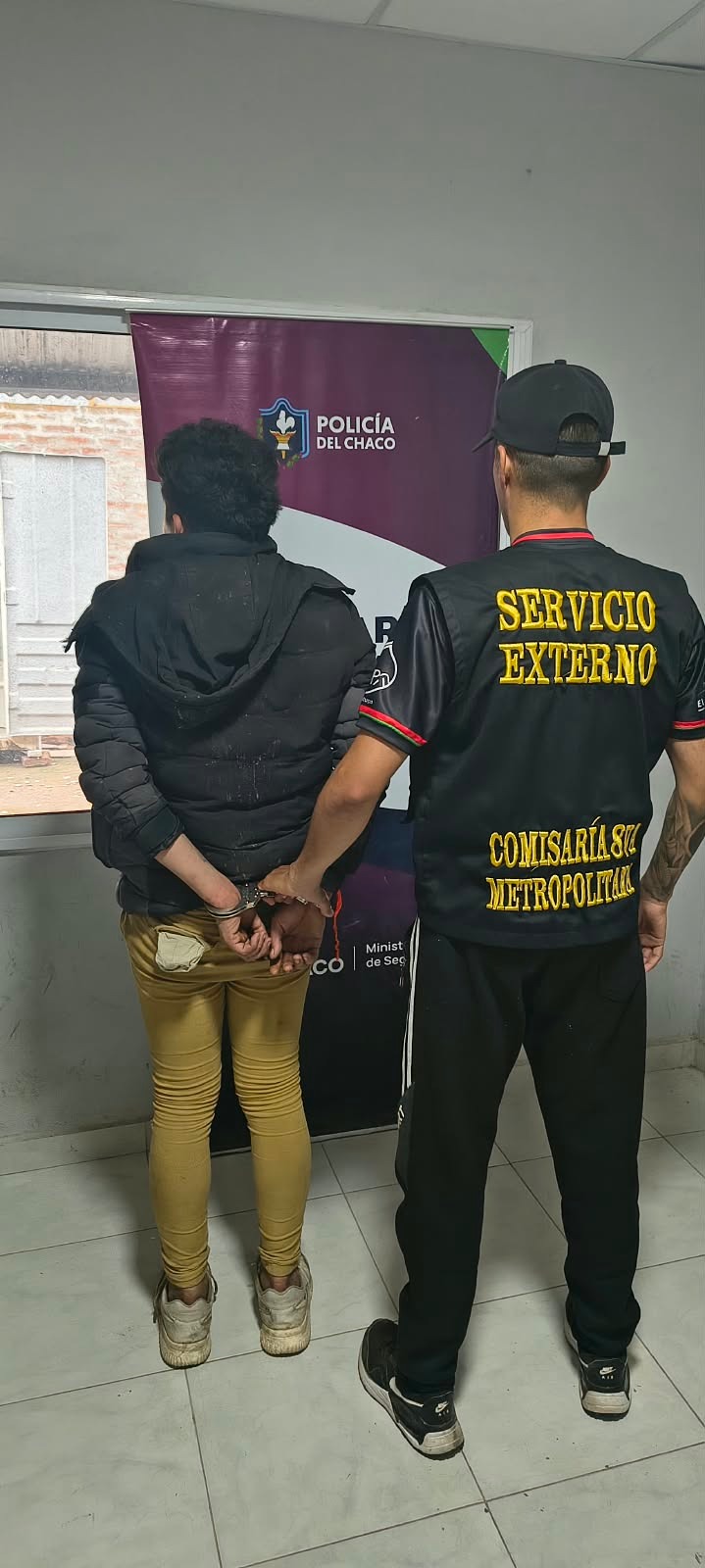 LO RECONOCIERON POR LAS CÁMARAS Y LO DETUVIERON.