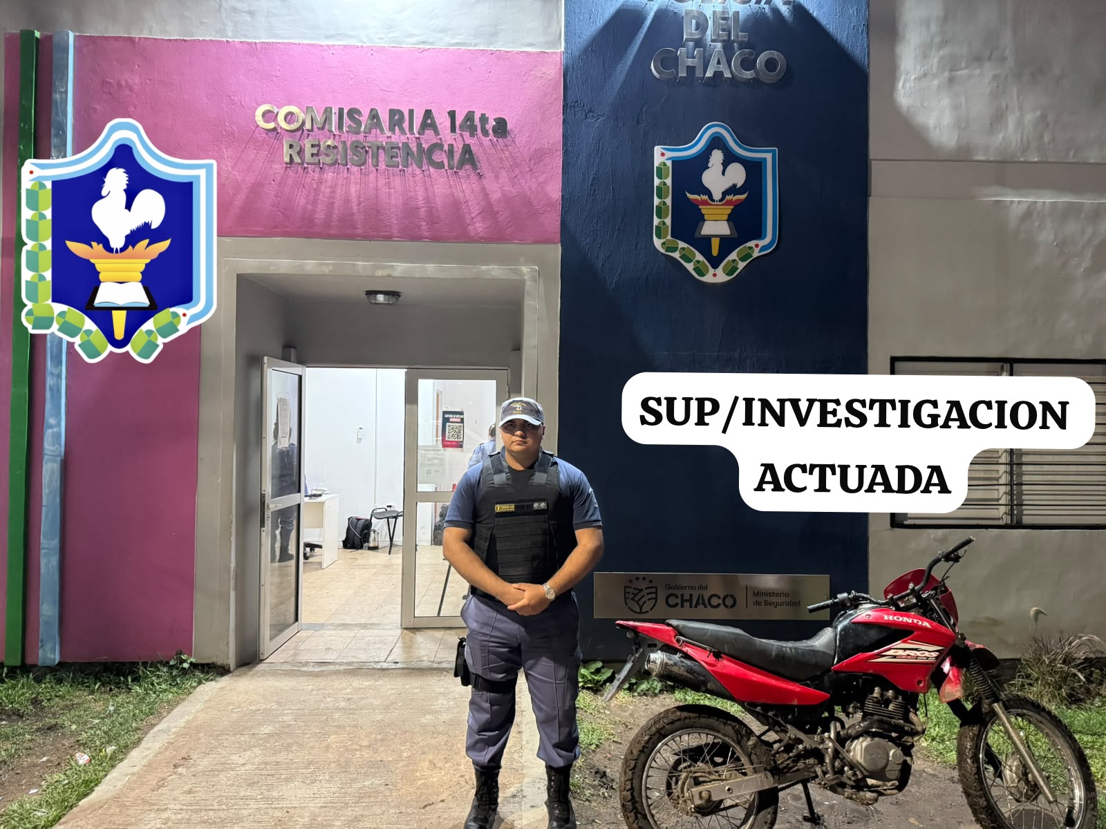 LO DEMORARON TRAS AMENAZAR A UNA VECINA CON UNA RÉPLICA DE ARMA.
