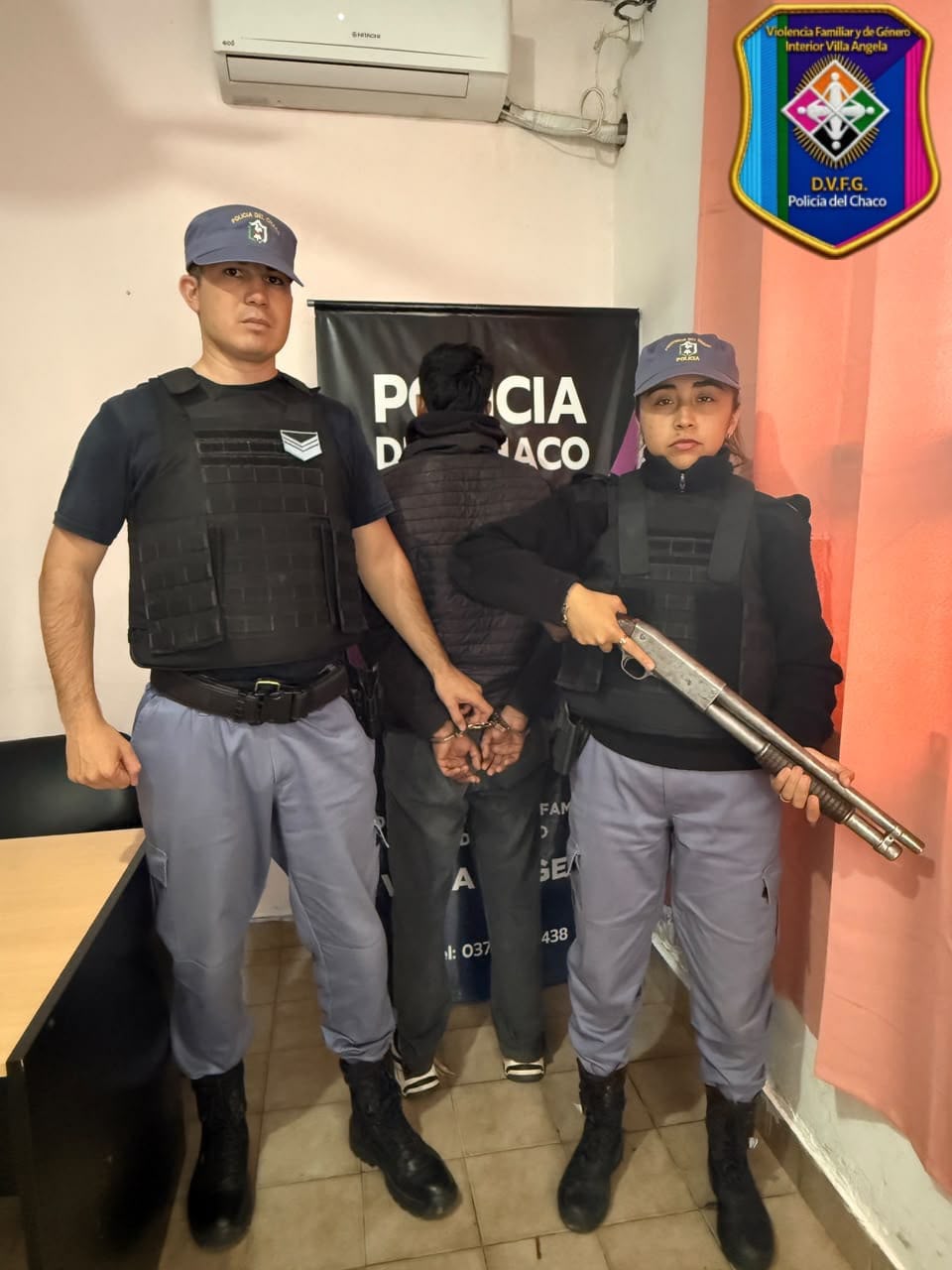 APREHENDIERON A UN HOMBRE POR AGREDIR Y AMENAZAR A SU PAREJA.