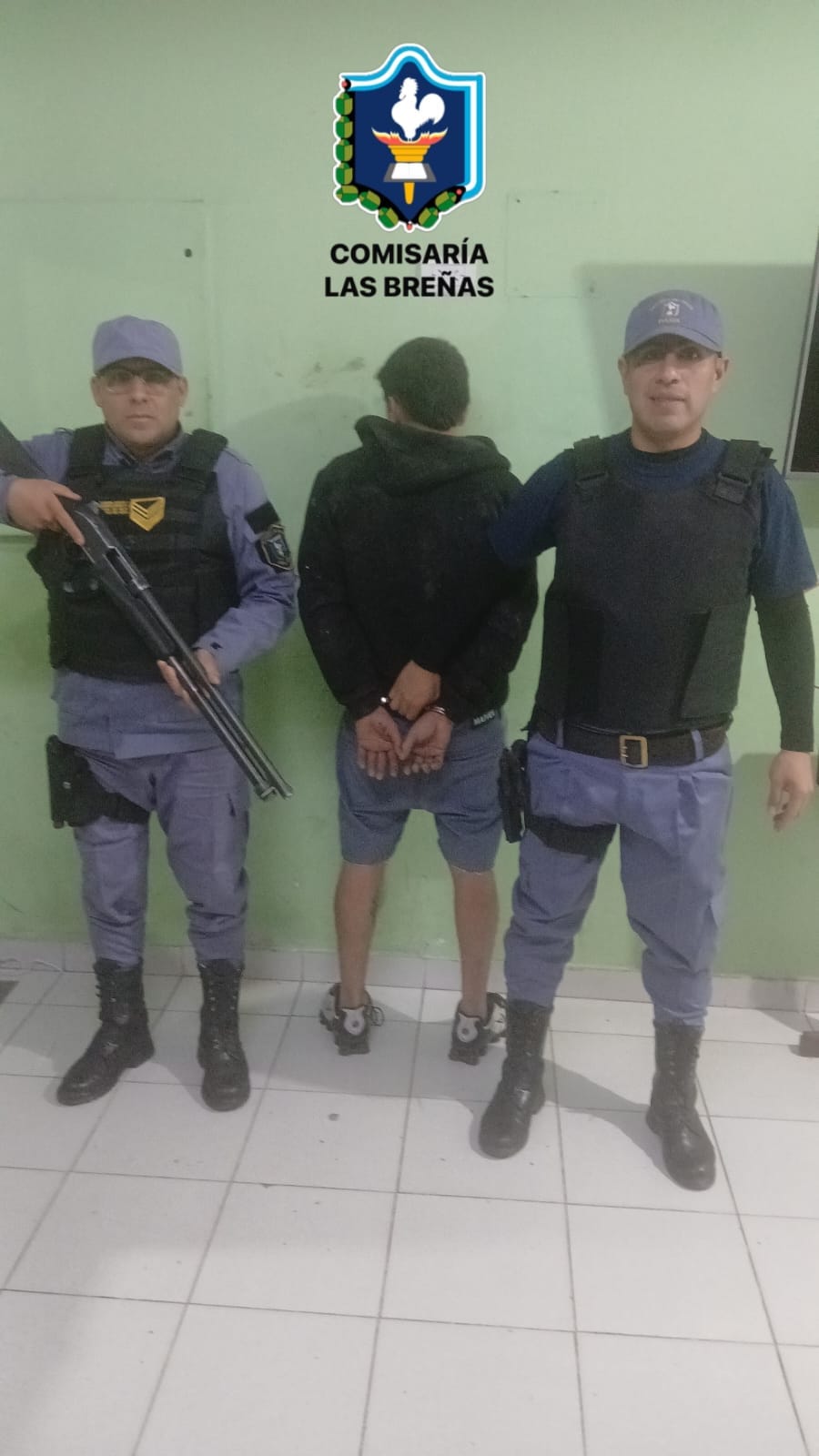 UN HOMBRE FUÉ APREHENDIDO POR AMENAZAS Y DESOBEDIENCIA JUDICIAL